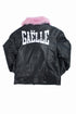Giubbotto Gaellè in eco pelle modello chiodo
